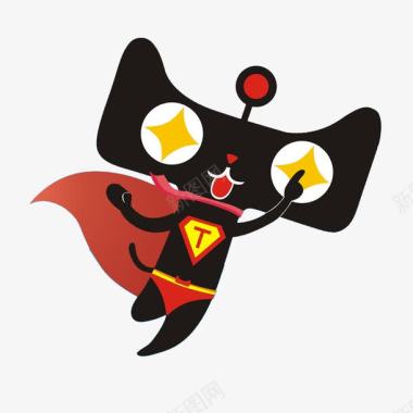 1感恩节超人猫猫图标图标