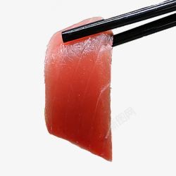 产品实物生鱼片金枪鱼刺身素材