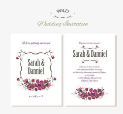 婚礼邀请函素材