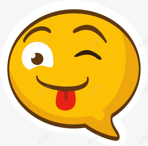 吐舌头表情png免抠素材_88icon https://88icon.com emoji 俏皮 卡通手绘 吐舌头 大黄脸 大黄路 对话框 表情包