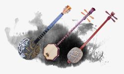 中国风古董乐器素材