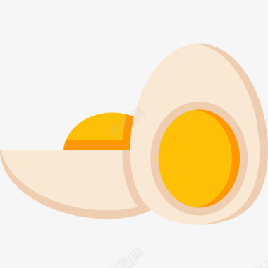 鸡蛋简约咸鸭蛋标图标图标