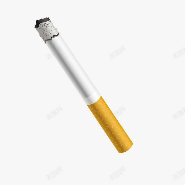 半只点燃的烟png免抠素材_88icon https://88icon.com 3D PNG免抠图 PNG免抠图下载 吸烟 吸烟有害健康 烟头 香烟