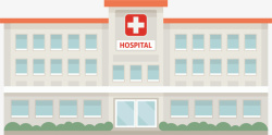 住院医院元素矢量图高清图片