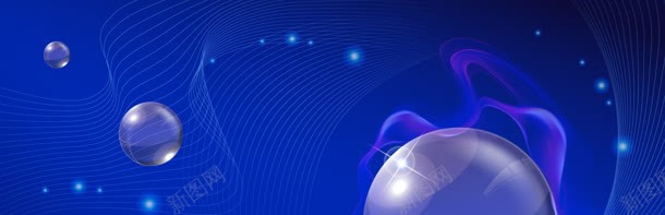 蓝色商务几何背景banner图jpg设计背景_88icon https://88icon.com 商务 简约 素材 色彩
