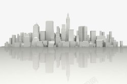 立体抽象3D立体建筑城市高清图片