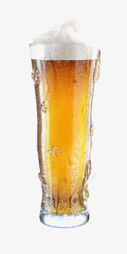 创意青岛啤酒酒杯一杯啤酒高清图片