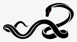 扁平化蛇png蛇纹身高清图片