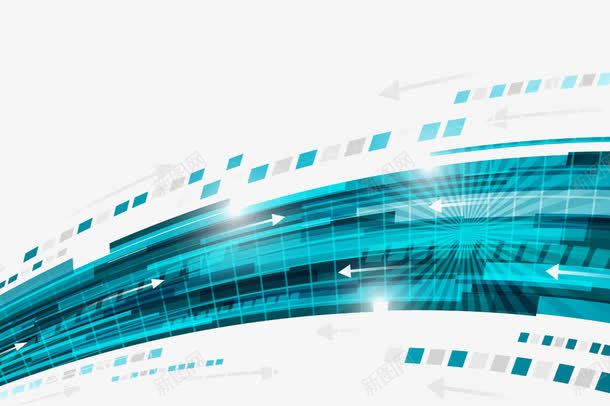 蓝色几何图png免抠素材_88icon https://88icon.com 几何图 几何图案 方块 灰色箭头 炫彩几何 科技 箭头 长方块