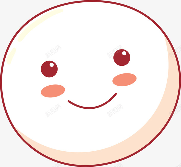 微笑可爱微笑汤圆png免抠素材_88icon https://88icon.com 可爱表情 喜悦 国际幸福日 图案 小楼 微笑 汤圆 笑容 装饰图案