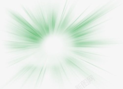 光射线绿色发散的光高清图片