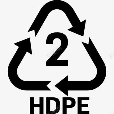 无毒塑料HDPE2图标图标