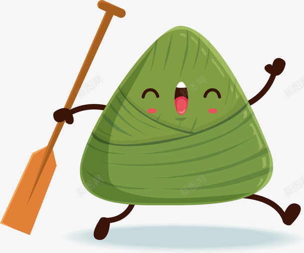 卡通手绘划龙舟粽子装饰图案矢量图ai免抠素材_88icon https://88icon.com ai龙舟 传统节日 划龙舟粽子 卡通粽子 手绘 矢量图 端午 端午简笔画 节日 节日吃食