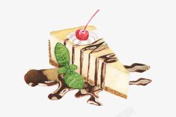 港式甜品巧克力提拉米苏高清图片