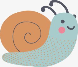 铚楃墰2017绿色春天蜗牛矢量图高清图片