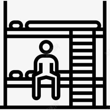 家具和家居宿舍图标图标