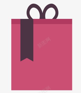 生日礼物摆件购物袋图图标图标