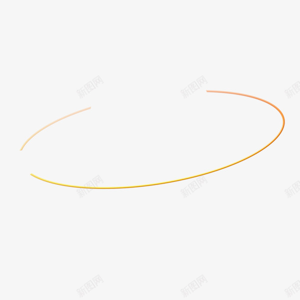 简约光圈png免抠素材_88icon https://88icon.com 圆形 太阳光圈 渐变 简约 黄色