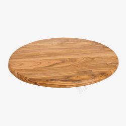 木头桌子圆形木板高清图片
