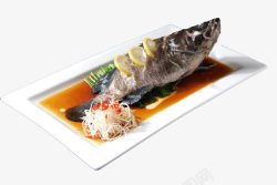 海鲜菜谱清蒸石斑鱼高清图片