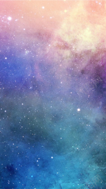 彩色星空H5背景背景