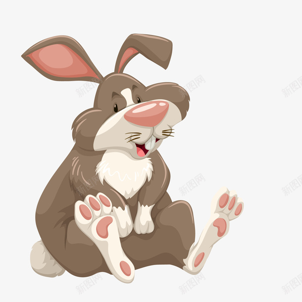 灰色创意小兔子元素矢量图ai免抠素材_88icon https://88icon.com 创意 动物 卡通插画 小兔子 小灰兔 灰色 矢量图 耳朵 鼻子