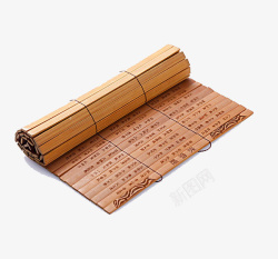 古典竹简素材