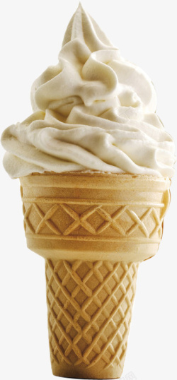 冰淇淋高清飘香奶味甜筒高清图片