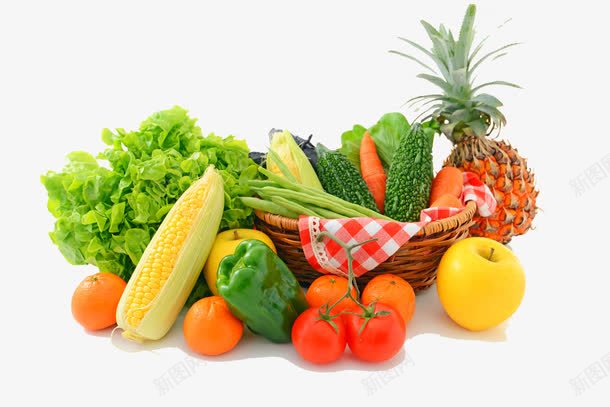 新鲜蔬果png免抠素材_88icon https://88icon.com 新鲜蔬果 水果 蔬菜 超市展板元素