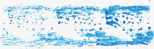 笔刷痕迹png免抠素材_88icon https://88icon.com 墨染 墨点 广告设计 文化艺术 水墨 痕迹 笔刷 笔触 色彩 蓝色