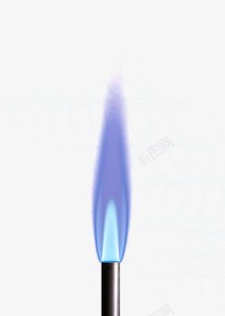 天然气蓝色天然气火焰高清图片