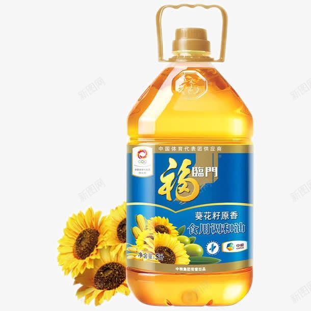 福临门葵花籽食用油png免抠素材_88icon https://88icon.com 大桶 安全油 葵花籽油 食用油