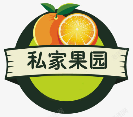 相机logo私家果园图标图标