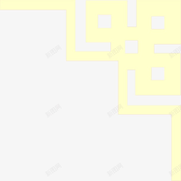 黄色中式花纹婚礼png免抠素材_88icon https://88icon.com 中式 婚礼 花纹 设计 黄色