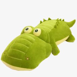 绿色鳄鱼公仔玩偶抱枕素材