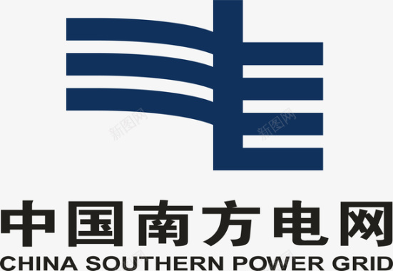 企业公益标志中国南方电网logo图标图标