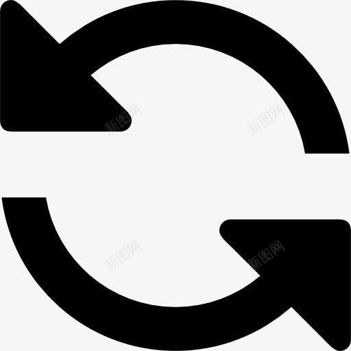 逆时针旋转符号箭头几图标图片【免费下载】-88icon.com