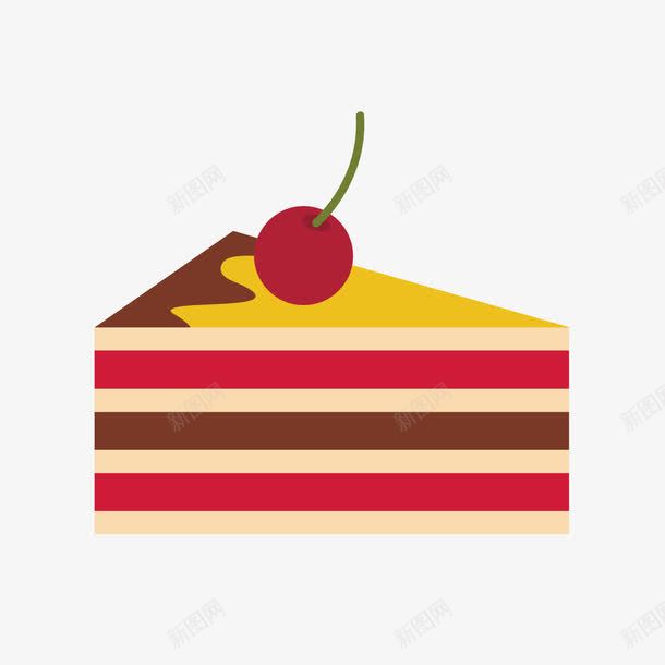 彩色三角形蛋糕png免抠素材_88icon https://88icon.com 三角形 吃的 彩色 水果 渐变 美食 蛋糕 食物