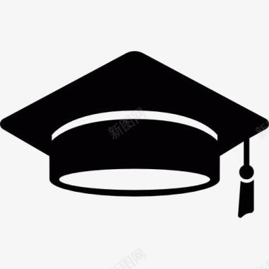 大学毕业帽毕业帽图标图标