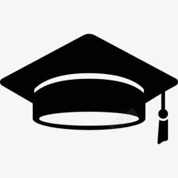 大学的毕业帽毕业帽图标高清图片