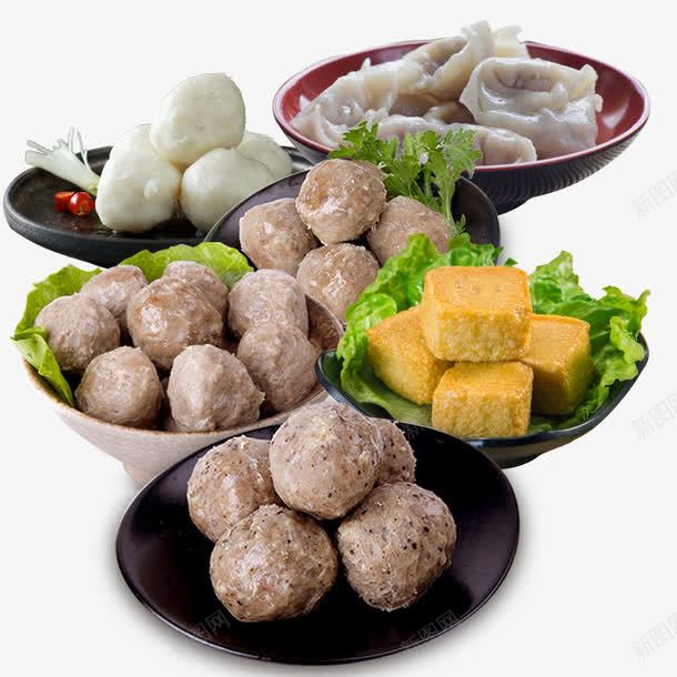 鱼丸牛肉丸各种美食png免抠素材_88icon https://88icon.com 产品实物图 火锅食材 牛丸 牛肉丸 美食 饺子 鱼丸 鱼豆腐