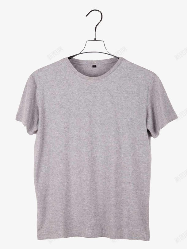 灰色短袖T恤png免抠素材_88icon https://88icon.com 半袖 挂着的衣服 服装 灰色上衣 短袖T恤 衣服
