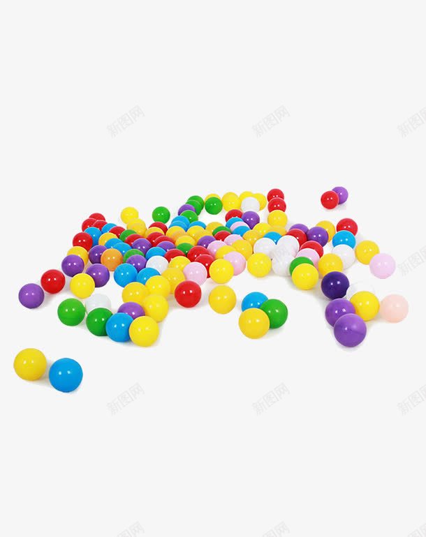 一堆小球png免抠素材_88icon https://88icon.com 圆 小球 海洋球 玩具