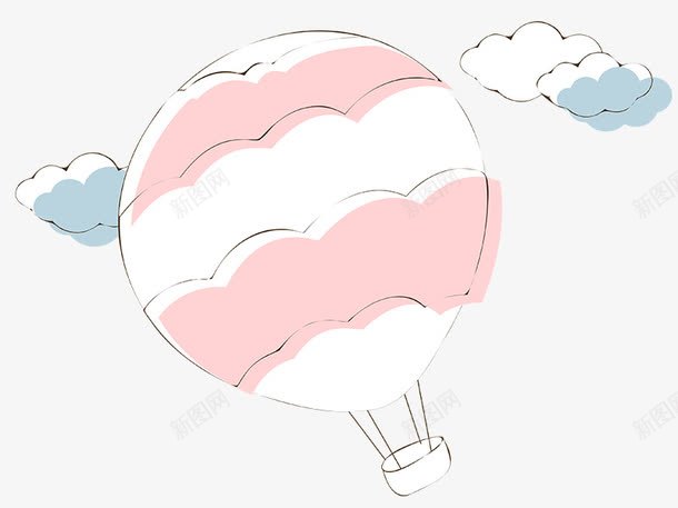 卡通手绘简约热气球png免抠素材_88icon https://88icon.com 云彩 云朵 卡通 卡通氢气球 卡通热气球 手绘 手绘氢气球 手绘热气球 氢气球 热气球 简约热气球