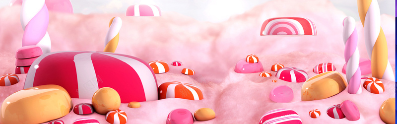 彩色糖果食物背景背景