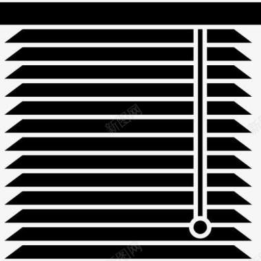木箱盖矢量客厅窗帘的工具图标图标