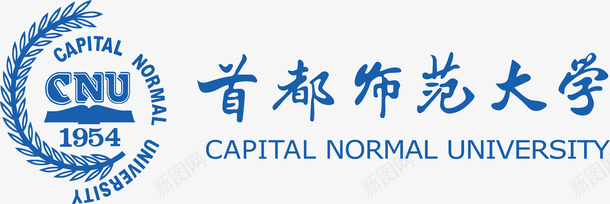 首都师范大学logo矢量图图标图标