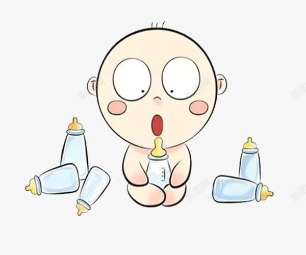 宝宝喝奶惊呆了png免抠素材_88icon https://88icon.com 光屁股小孩 卡通 可爱 喝奶 奶瓶 奶粉 婴儿 宝宝 宝宝喝奶 宝宝素材 惊呆
