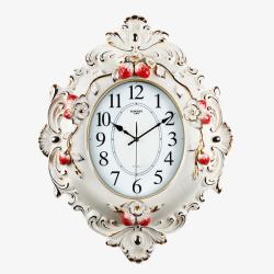 时钟挂表欧式陶瓷创意钟表高清图片