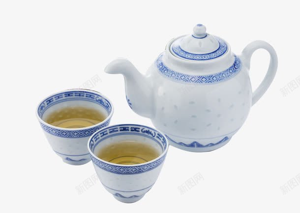 青花瓷茶具png免抠素材_88icon https://88icon.com 家居 用具 茶壶 青花瓷 验货